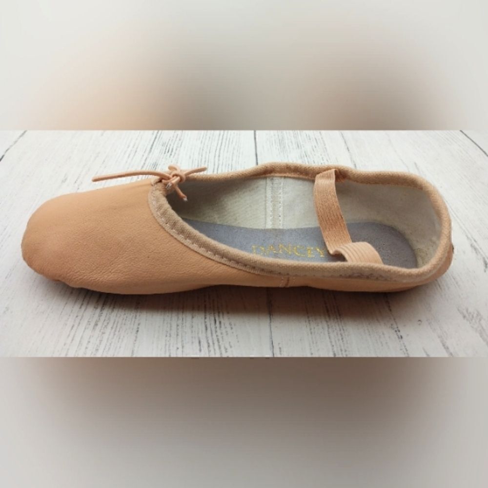 Danceyou Girls Pink Ballet Shoes Kids - Picture 4 of 16